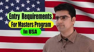 Entry requirements for Masters in USA I Gunjan Malhotra I Study Abroad - Sunshine Fortunes Education