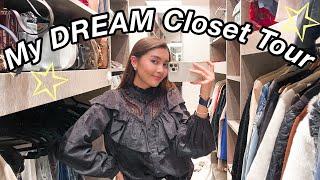 MY NEW DREAM CLOSET TOUR // We Bought an APARTMENT!!! Luxury custom-made closet 2021 | BonjourAika