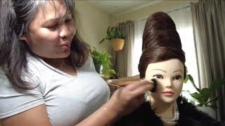 Beehive Hairstyle | ASMR | 60s Hairstyles Perfectionist ~ Hair Fixing ~ Adjustment Finishing Touches