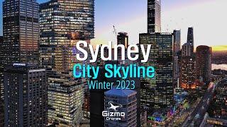 Sydney City Skyline - Sunrise to Sunset Winter 2023 - Autel Nano+ drone 4K