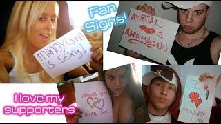 Fan Signs