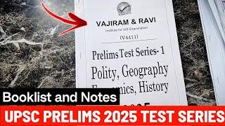 UPSC Prelims 2025 Test series X Vajiram and Ravi test series review |