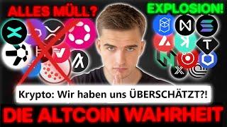 Krypto: HARTE WAHRHEIT, DENN NICHT alle Altcoins werden EXPLODIEREN!