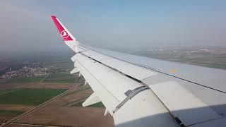 Turkish Airlines A321neo Landing in Vienna