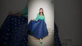 Indo Western Baho style | indigo skirt with mint green shirt. #boho #skit #stylasj