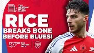 The Arsenal News Show EP534: Declan Rice Breaks His Toe! Partey Update, Mikel Arteta & More