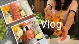 Vlog 직장인 브이로그 (출근룩, 데일리룩, 라룸, 자라, 비뮤즈, 던스트 자켓, 양화한강공원, 불꽃축제, 청년피자, 피맥, 노량진수산시장, 강화도 나들이)