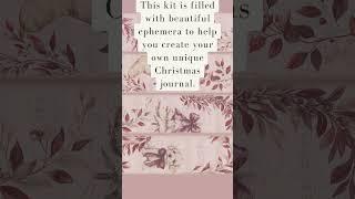 Introducing the exclusive Christmas junk journal kit for November in the Vintage Visionaries Club! �