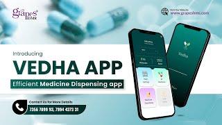 Are you struggling to locate medicines?  Introducing our new medical dispensing app, 𝐕𝐄𝐃𝐇𝐀...