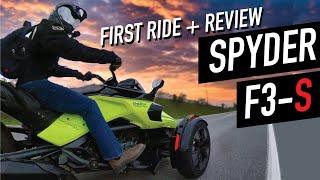 Canam Spyder F3 S First Ride Impressions 2022, 2023, 2024, 2025