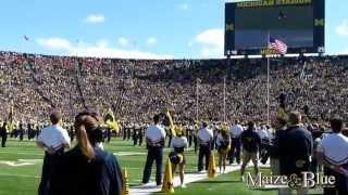 Double flyover at Michigan Stadium