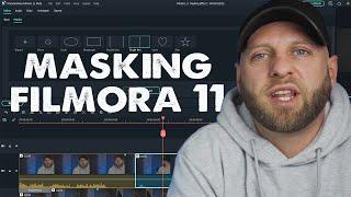 How to use Filmora 11 to achieve a Masking Effect