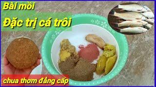 Bài mồi câu cá trôi.đặc trị trôi đỏ,trôi trắng - có cá là lên