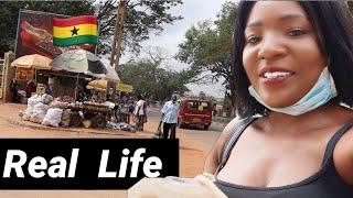 A Typical Day on the Streets of Kumasi , Ghana | Kumasi Street Tour | Life in West Africa , Ghana