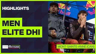 Mont-Sainte-Anne - Men Elite DHI Highlights | 2024 WHOOP UCI Mountain Bike World Cup