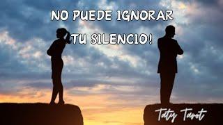 NO PUEDE IGNORAR TU SILENCIO  #tarot #tarotamor #tarotinteractivo #tarotreading #lecturadetarot