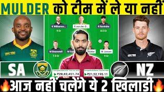 SA vs NZ Preview, SA vs NZ Match Prediction, South Africa vs New Zealand 2nd SEMI FINAL Prediction