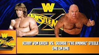 WWE 2K24 - KERRY VON ERICH VS GEORGE THE ANIMAL STEELE