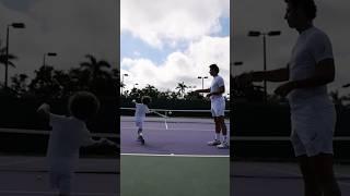 Federer's forehand: simple tip for beginners 