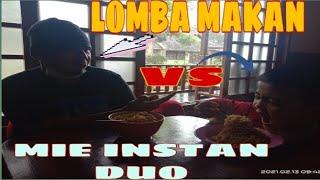 LOMBA MAKAN MIE INSTAN DUO //VLOG MATTHEW SQ