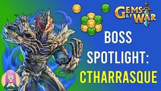 Gems of War Boss Spotlight on Ctharrasque - Teams and How to Fight Him