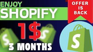 Get 3 Months of Shopify for Just $1! | Shopify  Tips and Guide