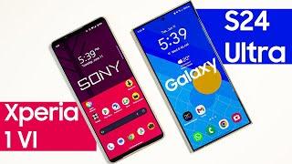 Xperia 1 VI vs. Samsung S24 Ultra - Battery, Camera, Performance!