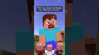 That one Vtuber concert - Minecraft animation #shorts