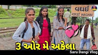 ત્રણ છોકરીઓ પટાવીલીધી વઘઇ મા  3 Chokario Patavilidhi Waghai Ma  Dangi Comedy Video #sarudangivlog