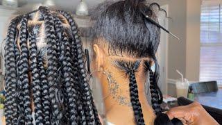 Boho Knotless with Knot Ends | OutreHair