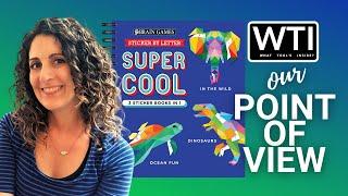 Our Point of View on Brain Games Sticker by Letter Books From Amazon