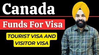 Funds Requirements For Canada Tourist Visa From India in 2024 || How much old funds required?