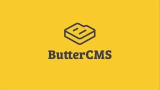 ButterCMS Pages - Marketing Pages for any Tech Stack