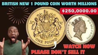 UK Elizabeth 1993 one pound coin