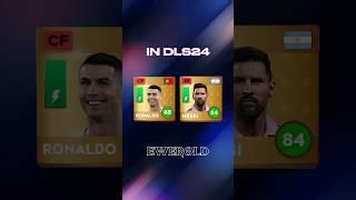 Ronaldo and Messi DLS evolution  #dls24 #dls23 #dls22 #dls21