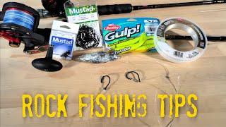 Rock Fishing Tips - What Gear and Tackle To Bring