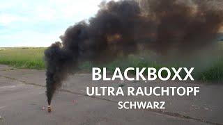 Ultra Rauchtopf schwarz - Blackboxx Fireworks