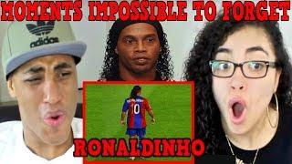 Ronaldinho Gaucho ● Moments Impossible To Forget REACTION | MY DAD REACTS