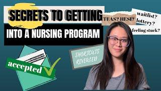 Tips on How to Get Into a Nursing Program