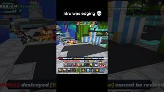 Normal Bedwars Match  #blockmango