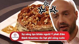 Sự sáng tạo khiến người Ý phát điên - Bánh tiramisu rắc hạt phỉ sũng nước | Vua Đầu Bếp Mỹ
