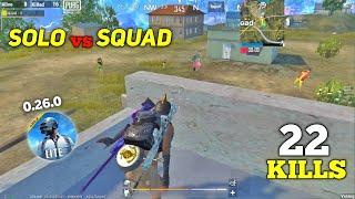 22 KILLS  SOLO vs SQUAD FULL GAMEPLAY AFTER NEW UPDATE - PUBG MOBILE LITE