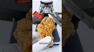 ￼Fried Chicken Under The Microscope #shorts #friedchicken￼