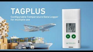 Operation for the reusable temperature datalogger Tagplus