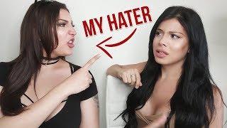 Hater Confronts Me IRL *DEBATE*