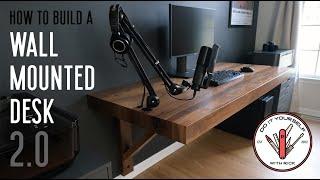 Build a Wall Mounted Desk 2.0