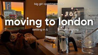 Moving To London! PT.2 | Flat Transformation, Move In Day + Settling In, Empty Apartment Tour