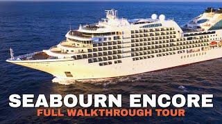 Seabourn Encore | Ship Tour |  Full Walkthrough | 4K