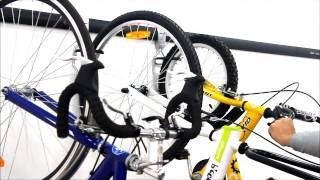 Kenovo DuraTrax vertical bike storage system - www.kenovoduratrax.com