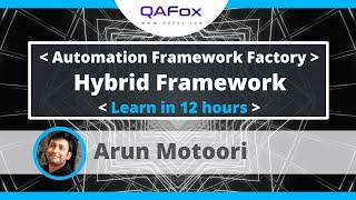 Learn Selenium Java Hybrid Framework in 12 hours (TestNG, POM, PF, ExtentReports,Git,GitHub,Jenkins)